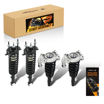 4pcs Suspension Rear Front Struts Assembly compatible for Chrysler Sebring 2001-2006