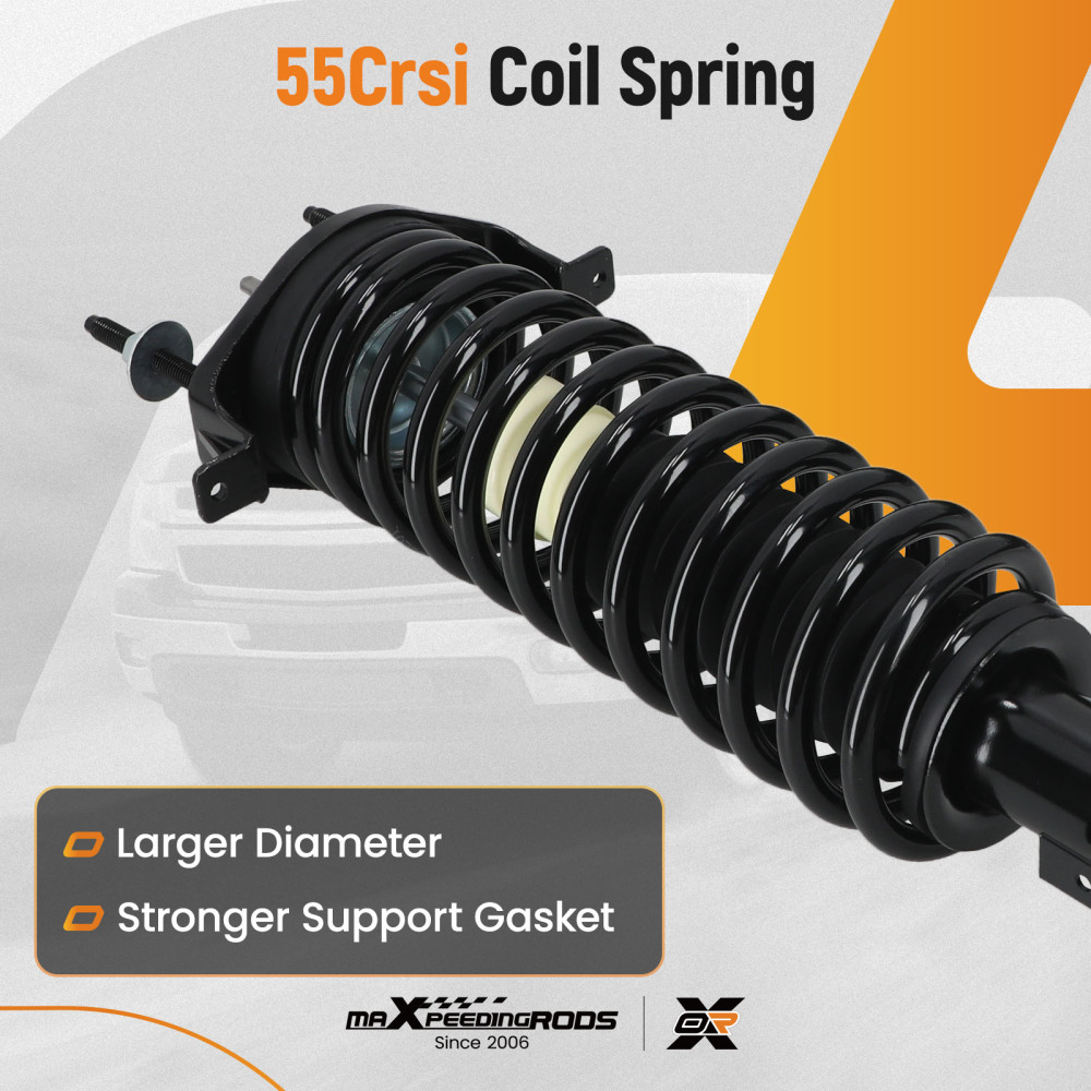 4pcs Suspension Rear Front Struts Assembly compatible for Chrysler Sebring 2001-2006