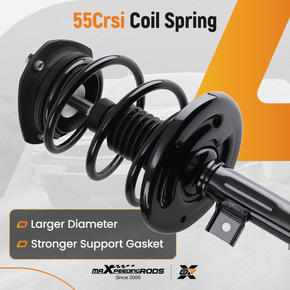 Suspension Rear Front Struts Assembly compatible for Nissan Maxima 2009-2014 3.5L