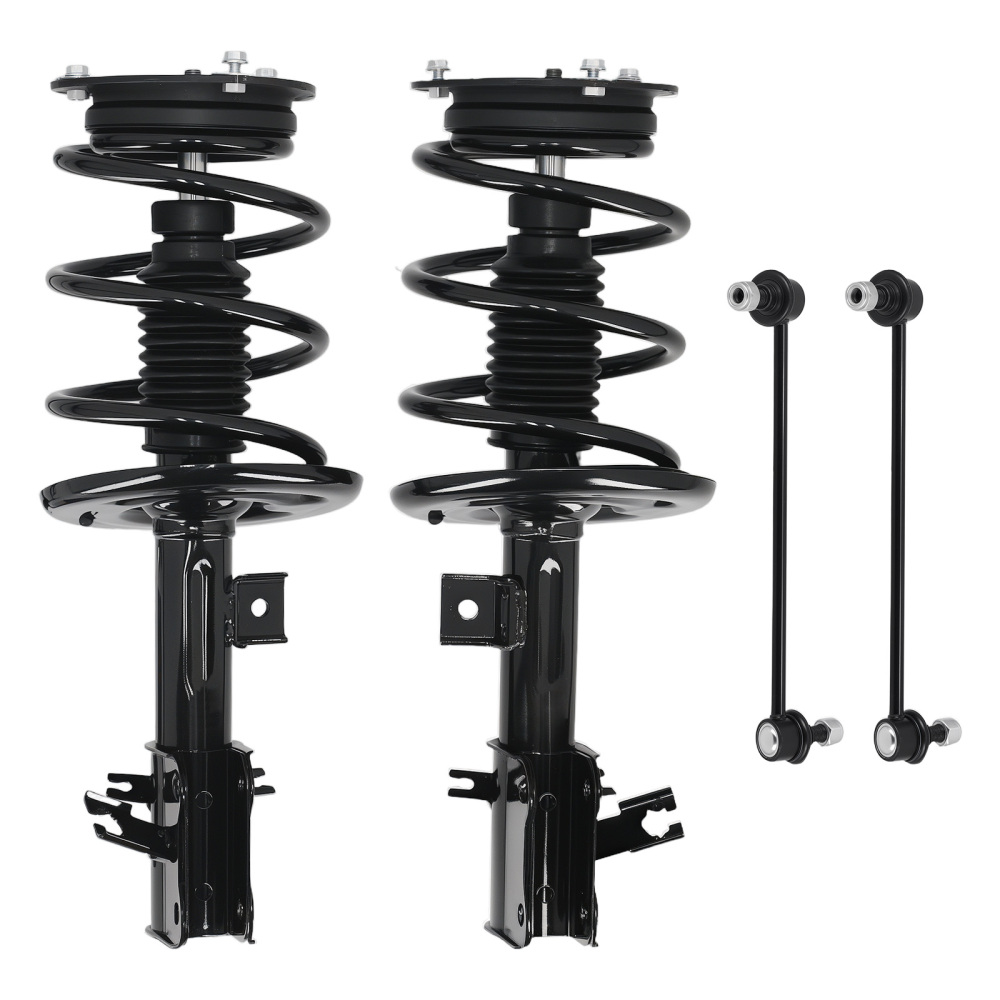 Front Suspension Struts Springs Sway Bar End Link compatible for Nissan Maxima 2009-2014