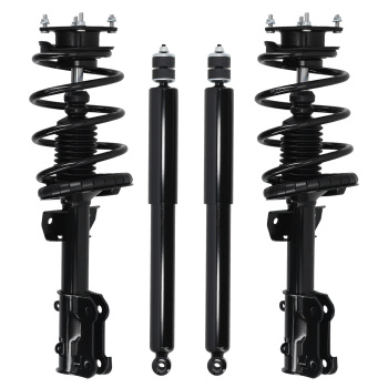 4x Rear Front Struts Assembly compatible for Ford Mustang RWD 2011-2014 3.7L 5.0L 5.4L 5.8L