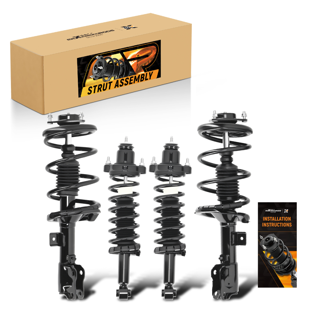 Front Rear Complete Shocks Struts compatible for Mitsubishi Lancer 2008-2017 2.0L 2.4L