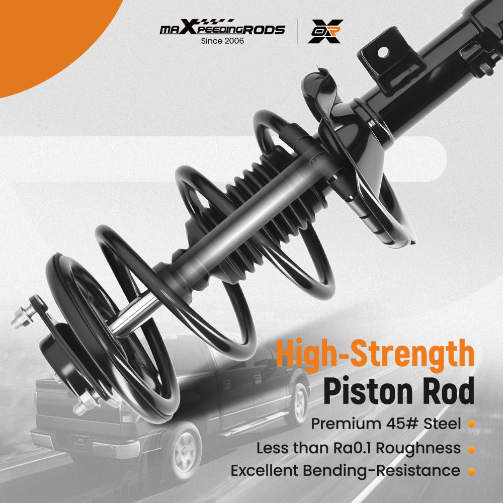 Front Rear Complete Shocks Struts compatible for Mitsubishi Lancer 2008-2017 2.0L 2.4L