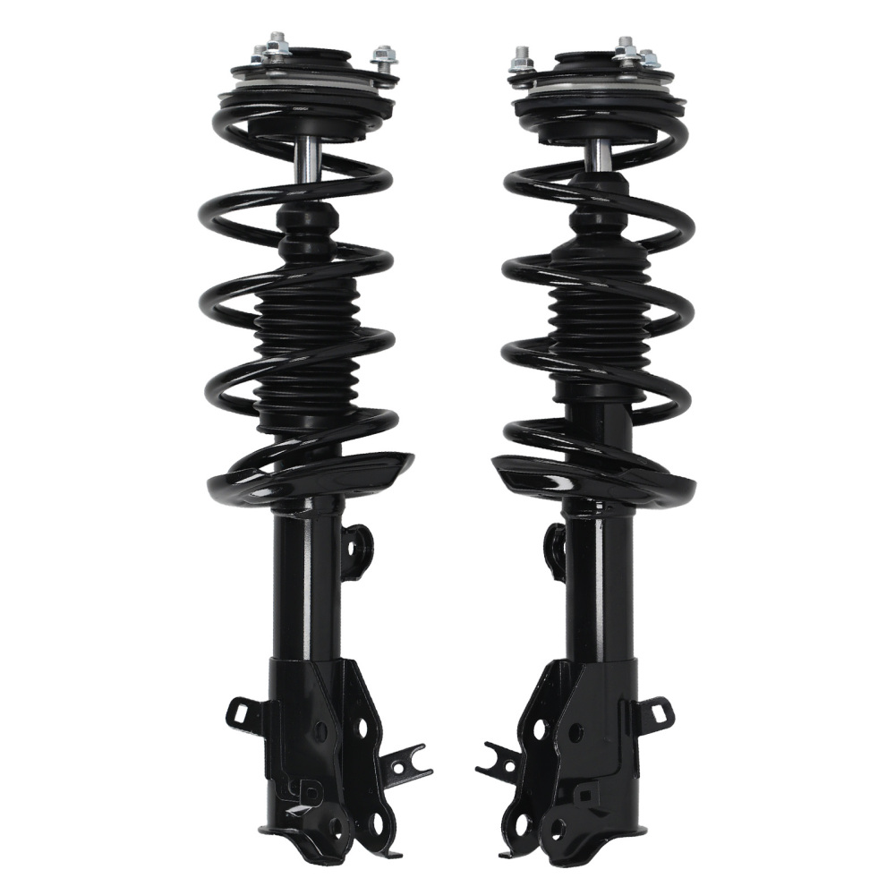 Rear Front Complete Struts w/Coil Springs compatible for HONDA CIVIC 2013 - 2014 DX; EX