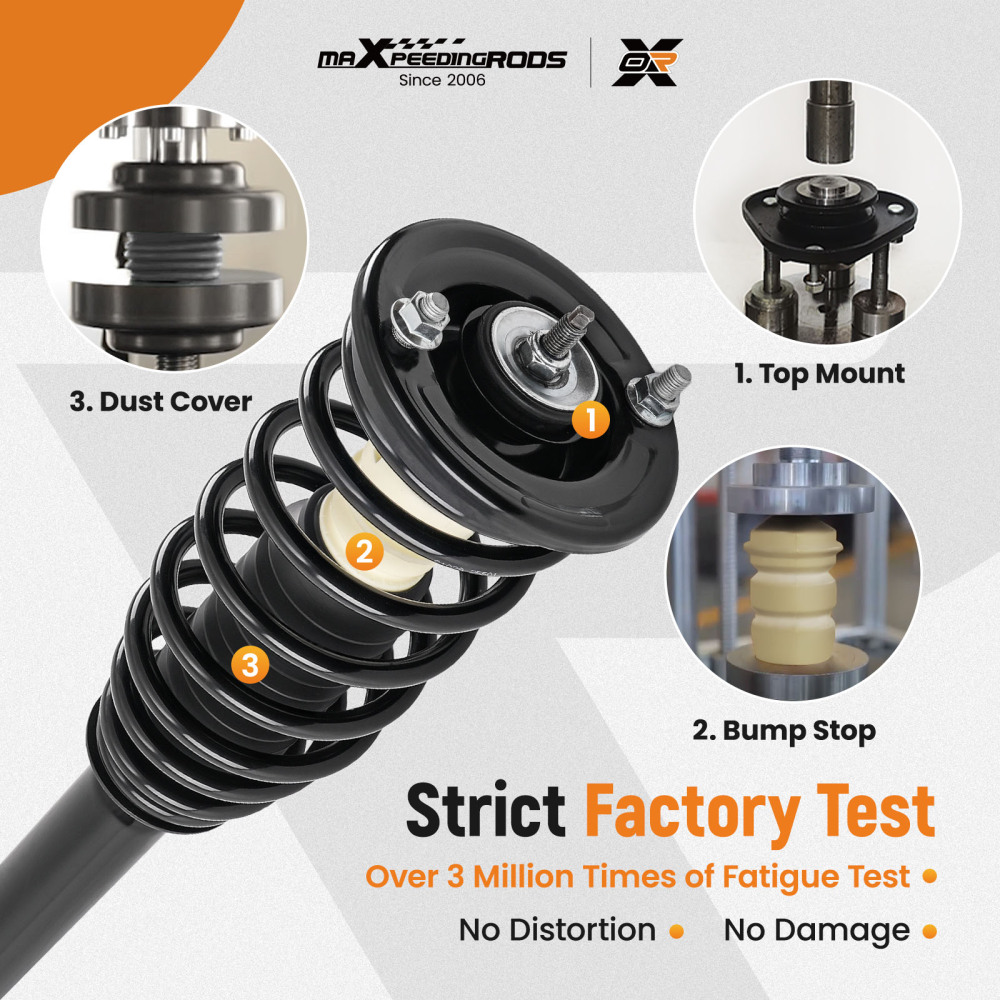 Quick Complete Rear Strut w/ Coil Spring compatible for Mitsubishi Eclipse 2000-2005