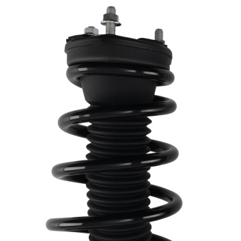 AWD 4pc Rear Struts w/ Coil Spring + Sway Bar Links compatible for Toyota Highlander Venza