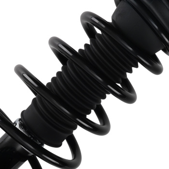 AWD 4pc Rear Struts w/ Coil Spring + Sway Bar Links compatible for Toyota Highlander Venza