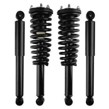 Front Rear Complete Struts w/ Coil Springs compatible for Kia Sorento 2003-2006 171110