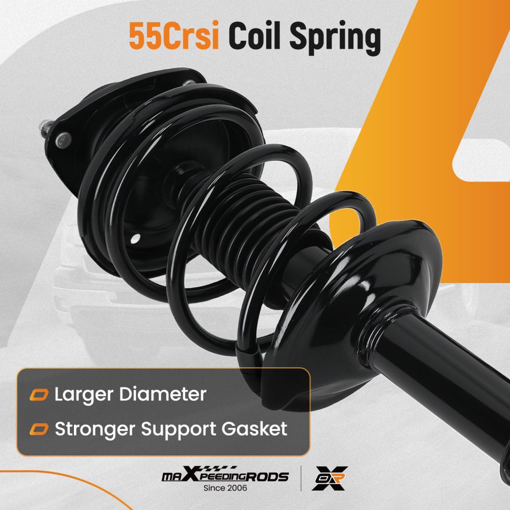 4PCS Front Rear StrutsCoil Spring Suspension Kit compatible for Subaru Outback 2000-2004