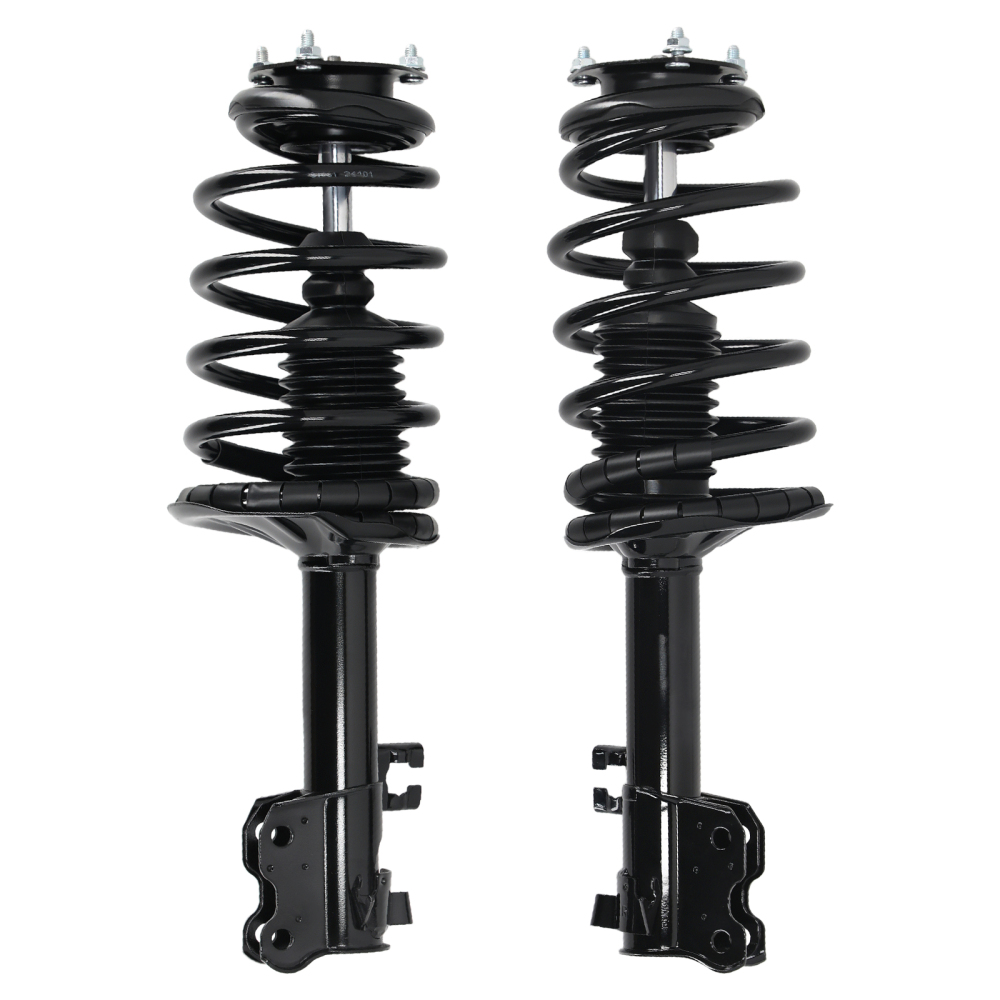 Pair Front Complete Struts w/Coil Springs compatible for Nissan Sentra 2000-2001 171567