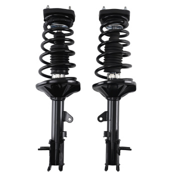 Pair Complete Rear Strut w/ Coil Spring Assembly compatible for Hyundai Tiburon 2003-2008
