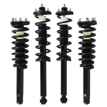 4pcs FrontRear Strut Shock Spring Assembly Kit for 2004-2008 compatible for Acura TSX
