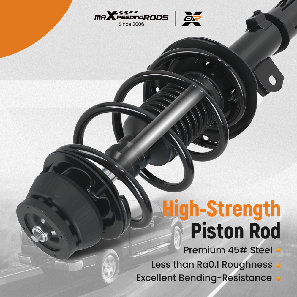 maXpeedingrods 4Pcs Front Shock Struts & Sway Bar Links for Hyundai Accent 2012-2017 Kia Rio 2012-2017