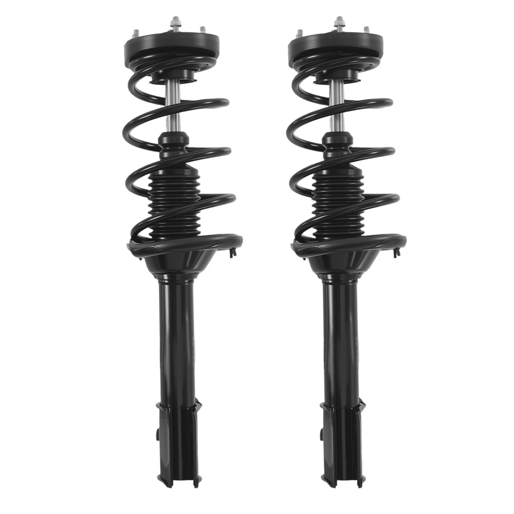 Pair Rear Left Right Struts w/ Coil Spring Assembly for 2004-2007 compatible for Subaru Impreza
