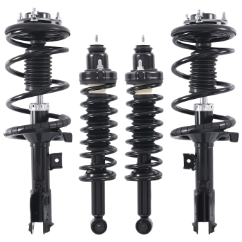 4X Suspension Rear Front Struts Assembly compatible for Mitsubishi Lancer 2008-2010 172505