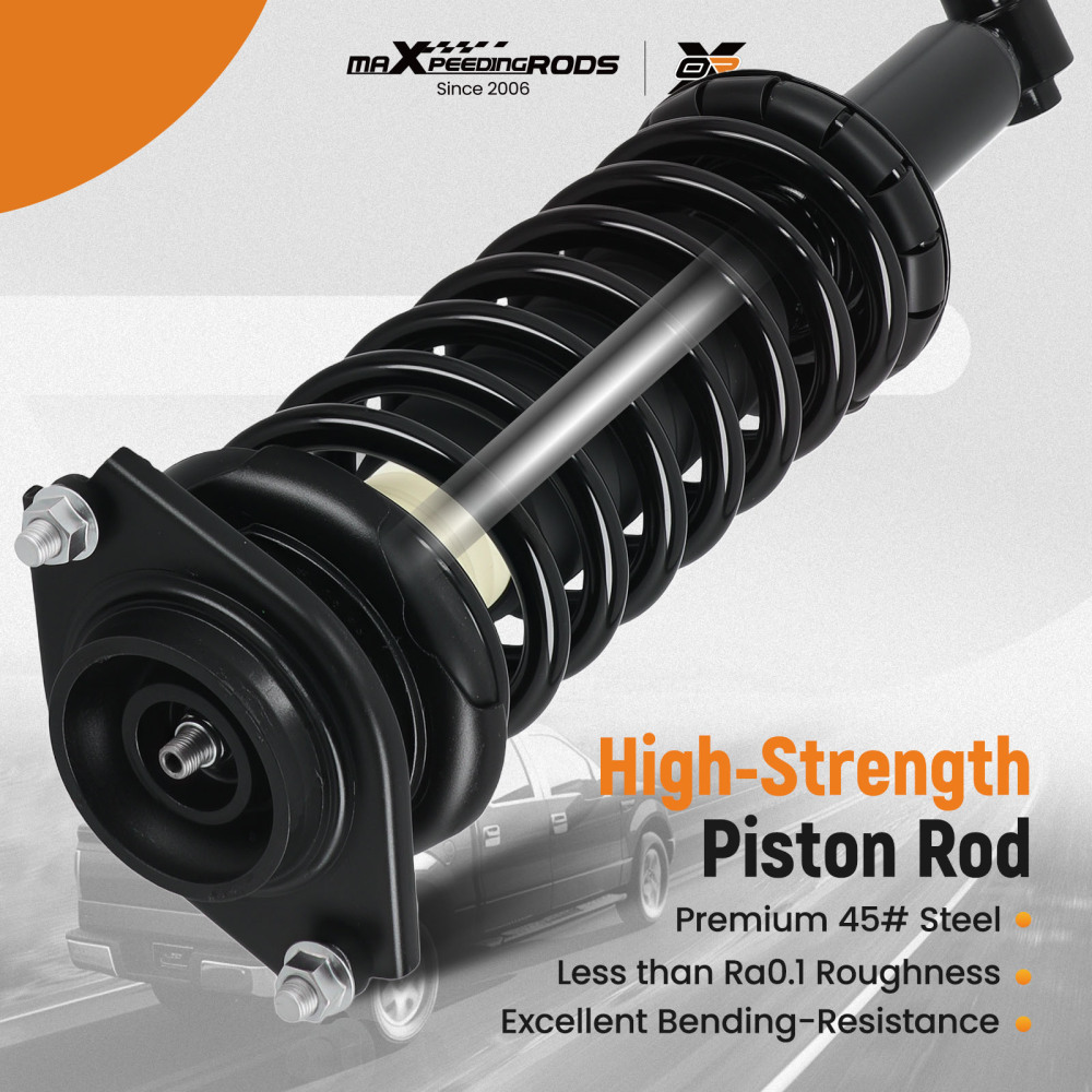 Pair Rear Shocks Struts Assembly Spring compatible for Subaru Forester 2009-2013 2.5L H4