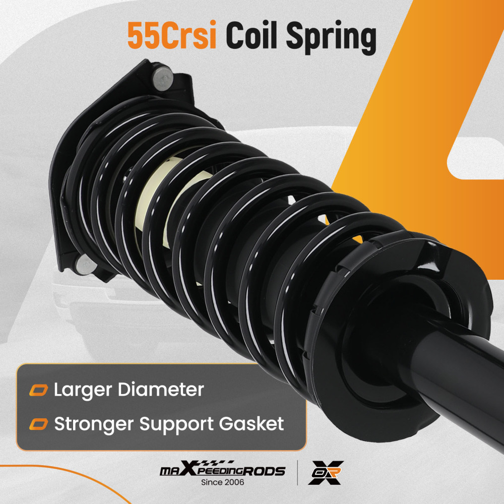 Pair Rear Shocks Struts Assembly Spring compatible for Subaru Forester 2009-2013 2.5L H4