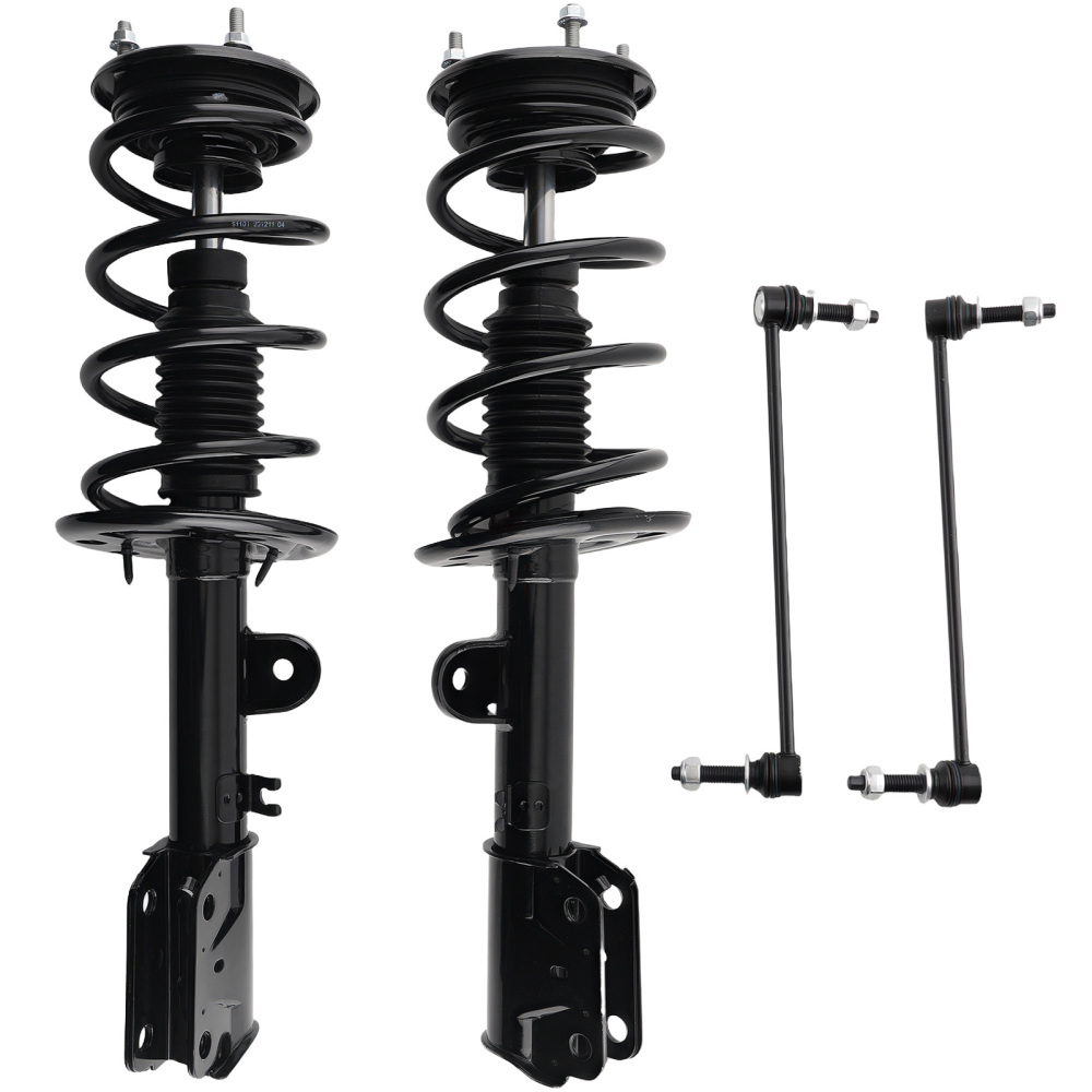 Suspension Front Struts w/ Sway Bar End Links compatible for Ford Explorer 2013-2018 AWD