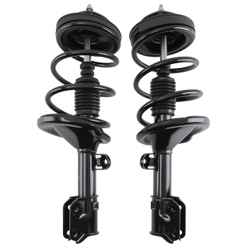 4pcs Rear Front Struts Assembly compatible for Hyundai Entourage 07-08 compatible for Kia Sedona 06-14