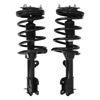 Front Rear Complete Struts Coil Spring compatible for Hyundai Santa Fe 2007-2009 AWD/RWD