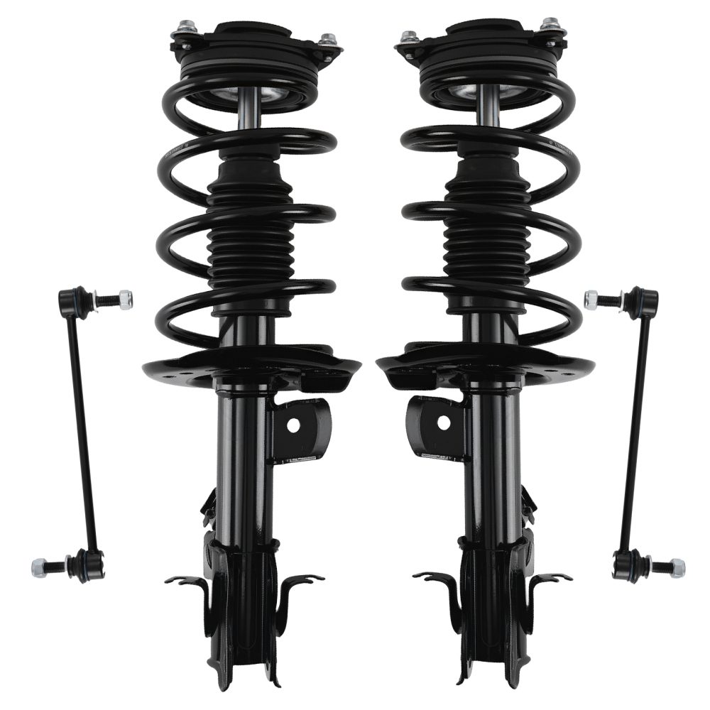 4pcs Complete Front Struts AbsorbersSway Bar compatible for Nissan Sentra 2014-2019 NEW