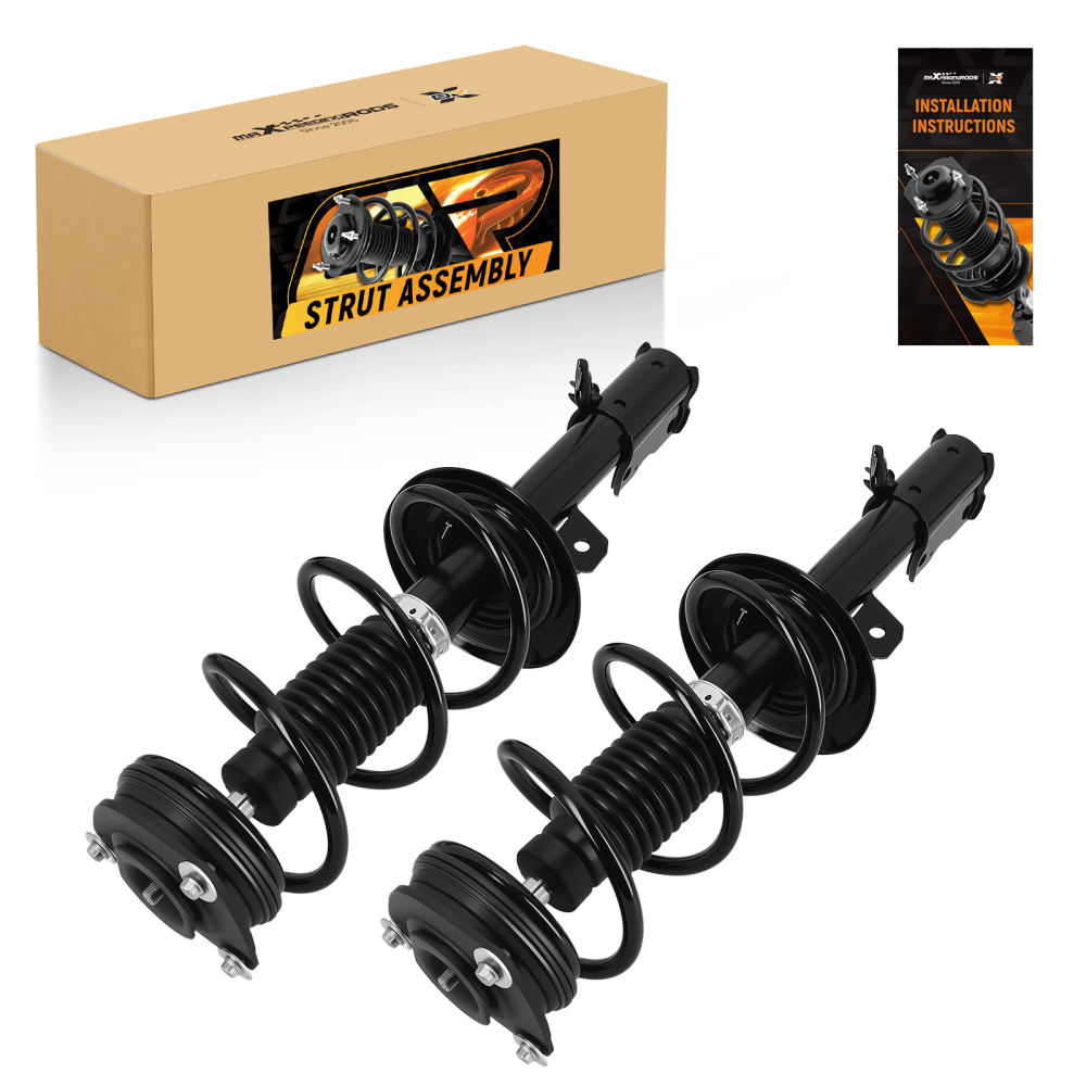 Complete Front Struts ShockCoil Springs Assembly compatible for NISSAN ROGUE AWD 08-12