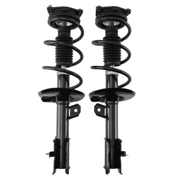 AWD Front Strut w/Coil Spring Assembly Rear Shock Kit for 2008-2012 compatible for Nissan Rogue