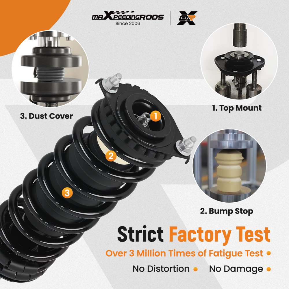 Pair Rear StrutCoil Spring Shock Assembly compatible for Subaru Outback 2005-2007 272567