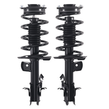 4pcs Shock Struts Assembly Coil Spring For 2013 compatible for Nissan Sentra 272948 272947 NEW