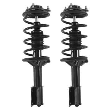 2pcs Front Left Right Strut Spring compatible for MITSUBISHI LANCER 2002 - 2005 172141