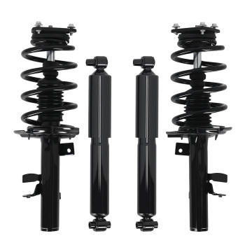 maXpeedingrods Front Rear Complete Struts compatible for FORD TRANSIT CONNECT 2014-2018