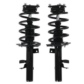 Front Rear Struts w/Coil Spring Sway Bar Link compatible for FORD TRANSIT CONNECT 2014-2018