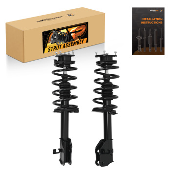 2pcs Front Struts w/Springs Suspension for 2011 - 2014 compatible for Ford Edge 572889