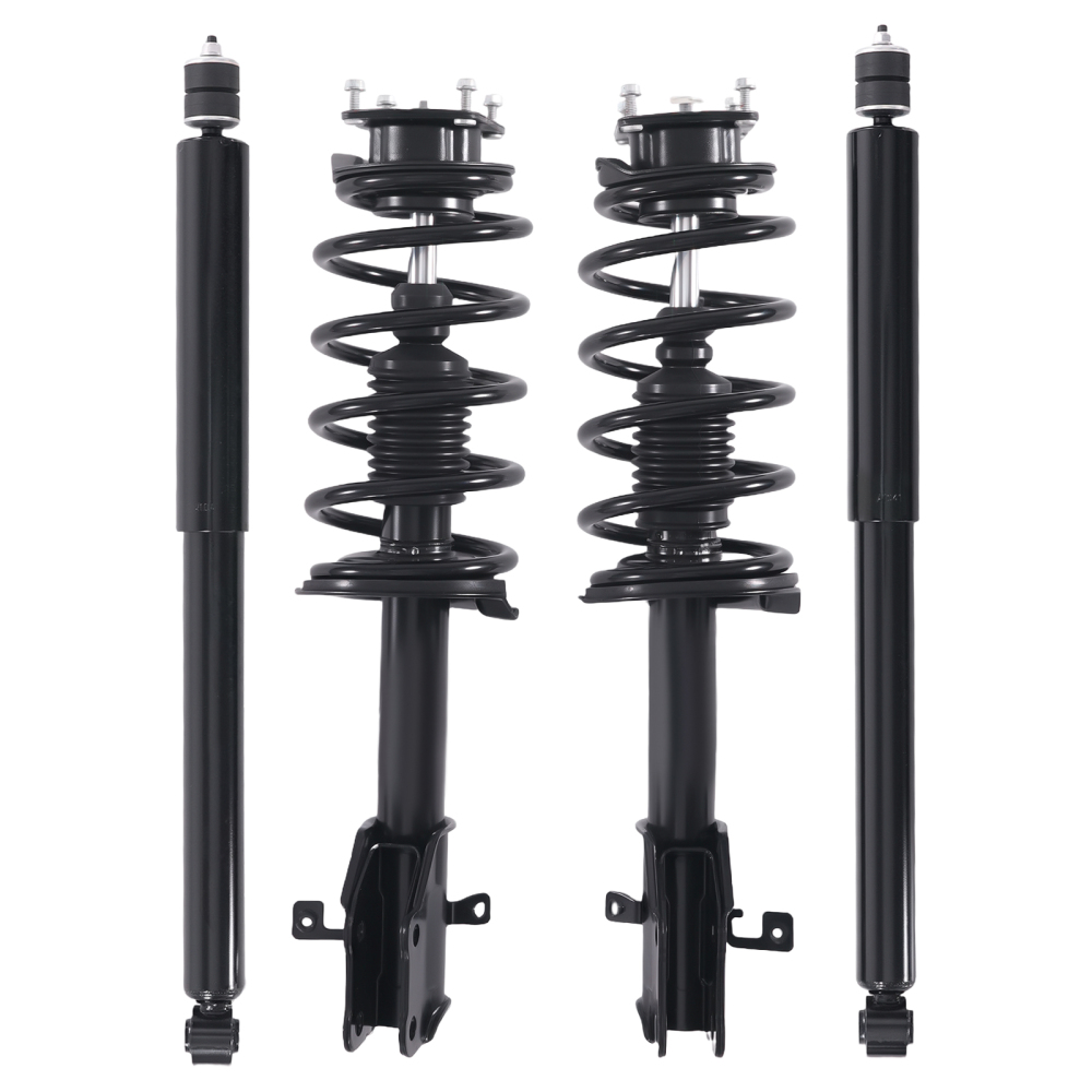 Front Rear Complete Struts w/ Coil Springs compatible for Ford Edge compatible for Lincoln MKX 2011 - 2014