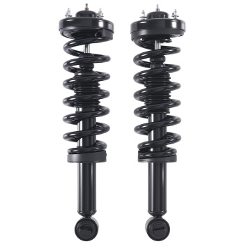 Front Rear Struts Sway Bar Links compatible for FORD F-150 2015 - 2020 4WD 173032L