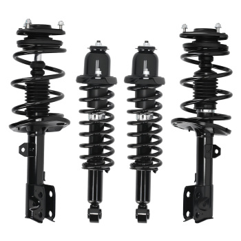 Front Rear Struts w/ Coil Springs Assembly for 2014 - 2018 2019 compatible for Toyota Corolla