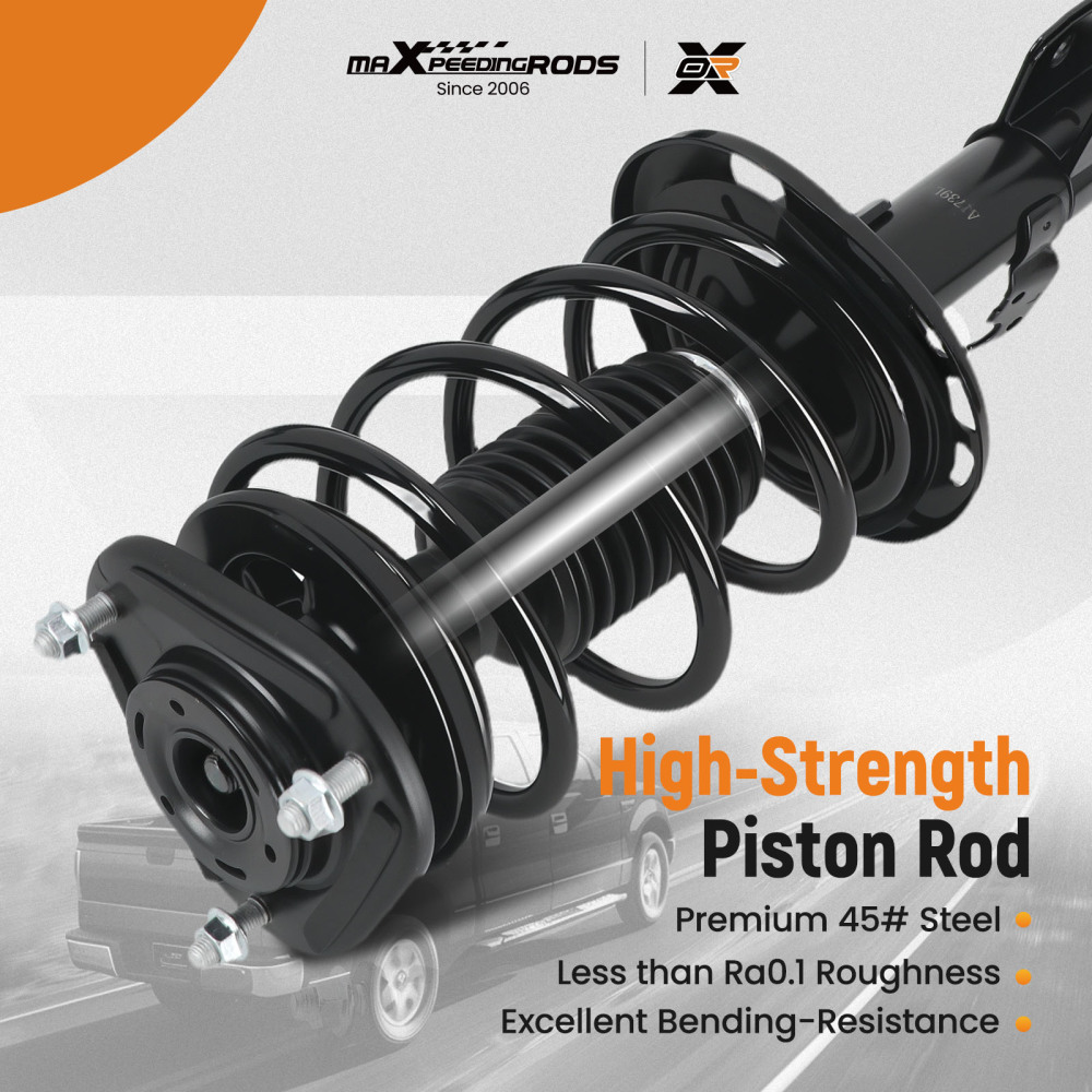 Front Rear Struts w/ Coil Springs Assembly for 2014 - 2018 2019 compatible for Toyota Corolla