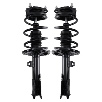 6x Front Rear Struts Front Sway Bars w/Coil Spring For 2014-2019 compatible for Toyota Corolla