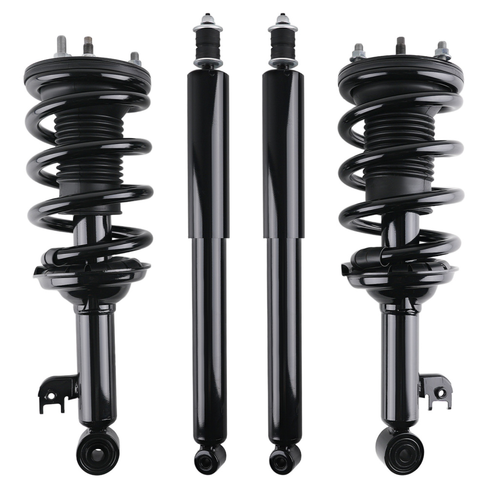 Front Complete Strut AssemblyRear Shocks for 2005-2015 compatible for Toyota Tacoma Base RWD