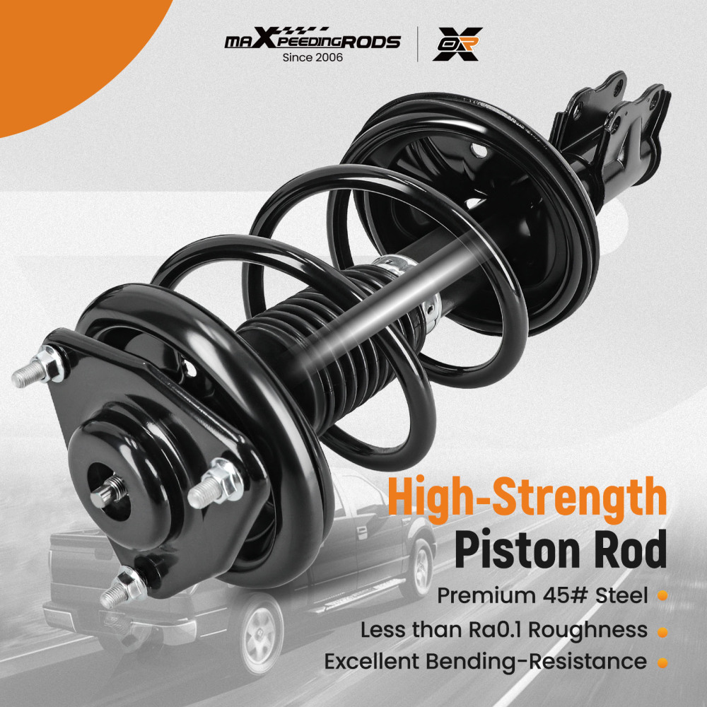 2pcs Front Struts w/Springs Suspension compatible for Mitsubishi Lancer 2002-2007 2.0L 2.4L