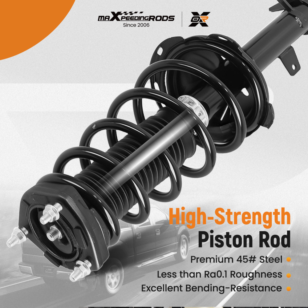 Rear Complete Struts w/ Coil Spring Assembly for 2008-2013 compatible for Toyota Highlander AWD