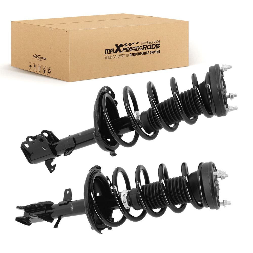 Rear Complete Struts w/ Coil Spring Assembly for 2008-2013 compatible for Toyota Highlander AWD