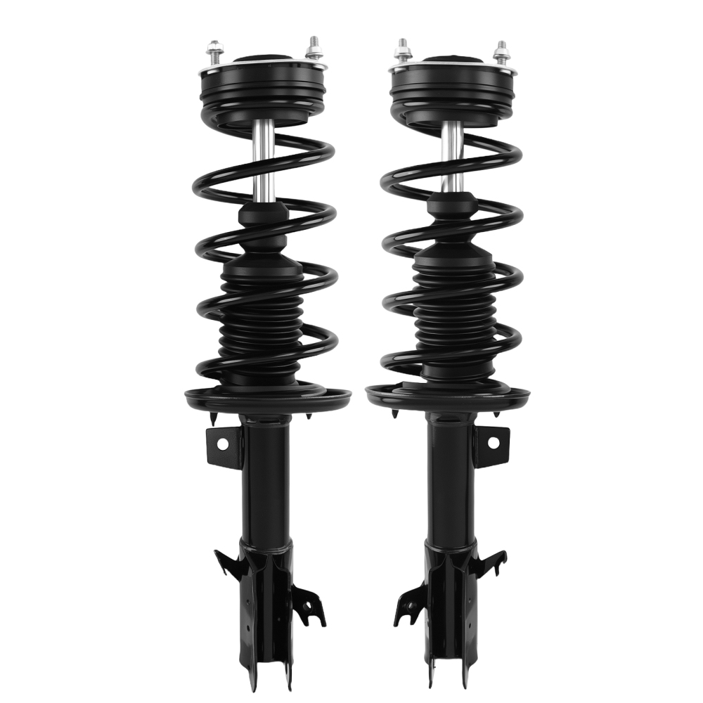 4X Suspension Rear Front Struts Assembly compatible for Ford Fiesta 2011-2013 1.6L