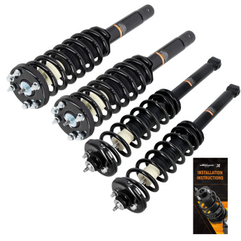 MaXpeedingrods FrontRear Complete Strut Assembly Kit for 2004-2008 compatible for Acura TL