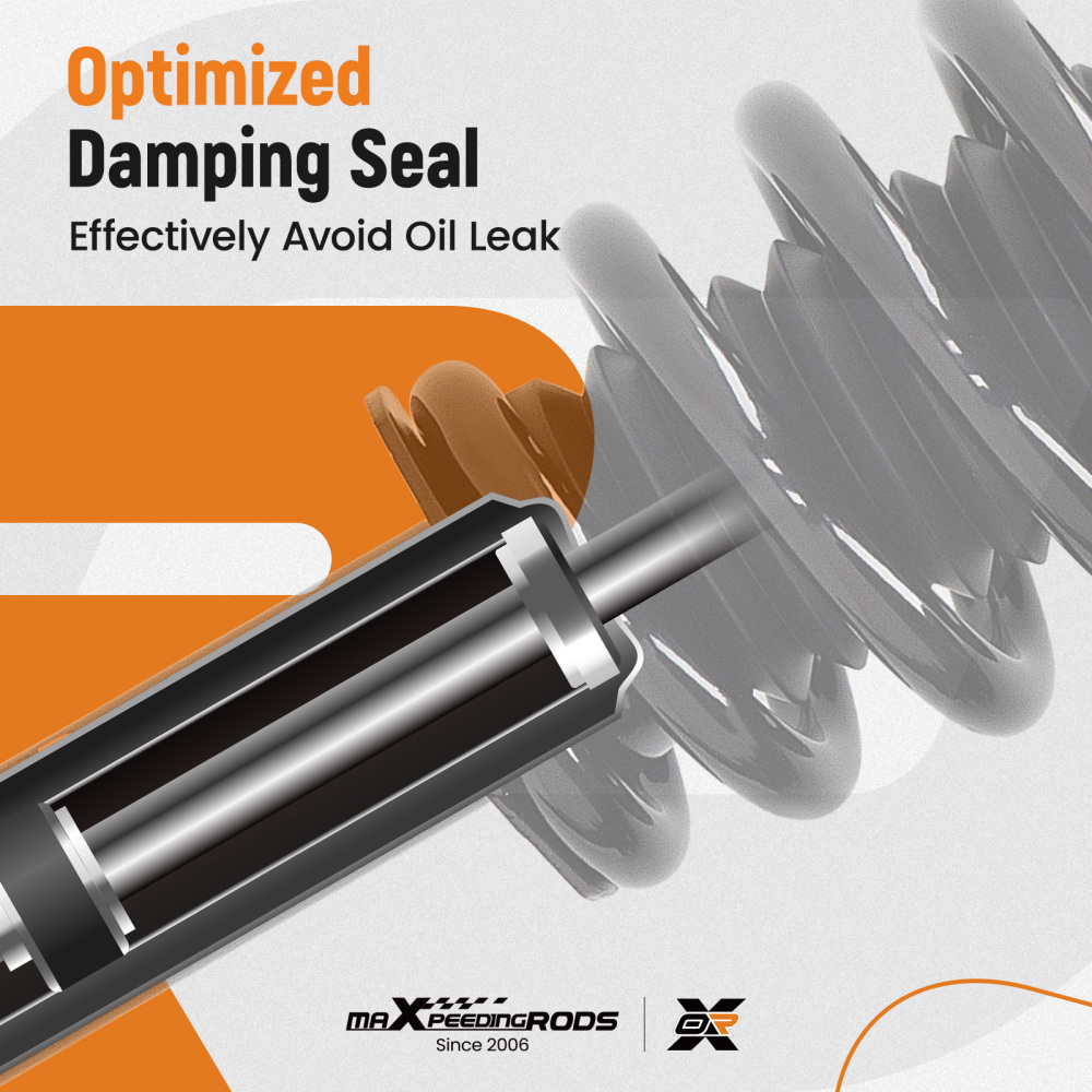 MaXpeedingrods FrontRear Complete Strut Assembly Kit for 2004-2008 compatible for Acura TL