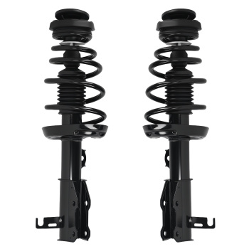 Pair Front Struts Coil Spring Assembly compatible for Buick Allure compatible for LaCrosse 2010-2016 compatible for FWD