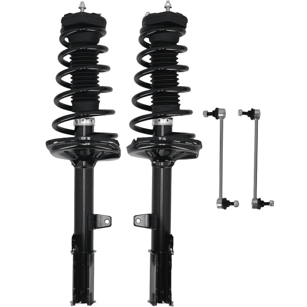 Set 4 Rear Struts Sway Bar Links Suspension Kit For 2009-2012 compatible for Toyota Venza compatible for FWD