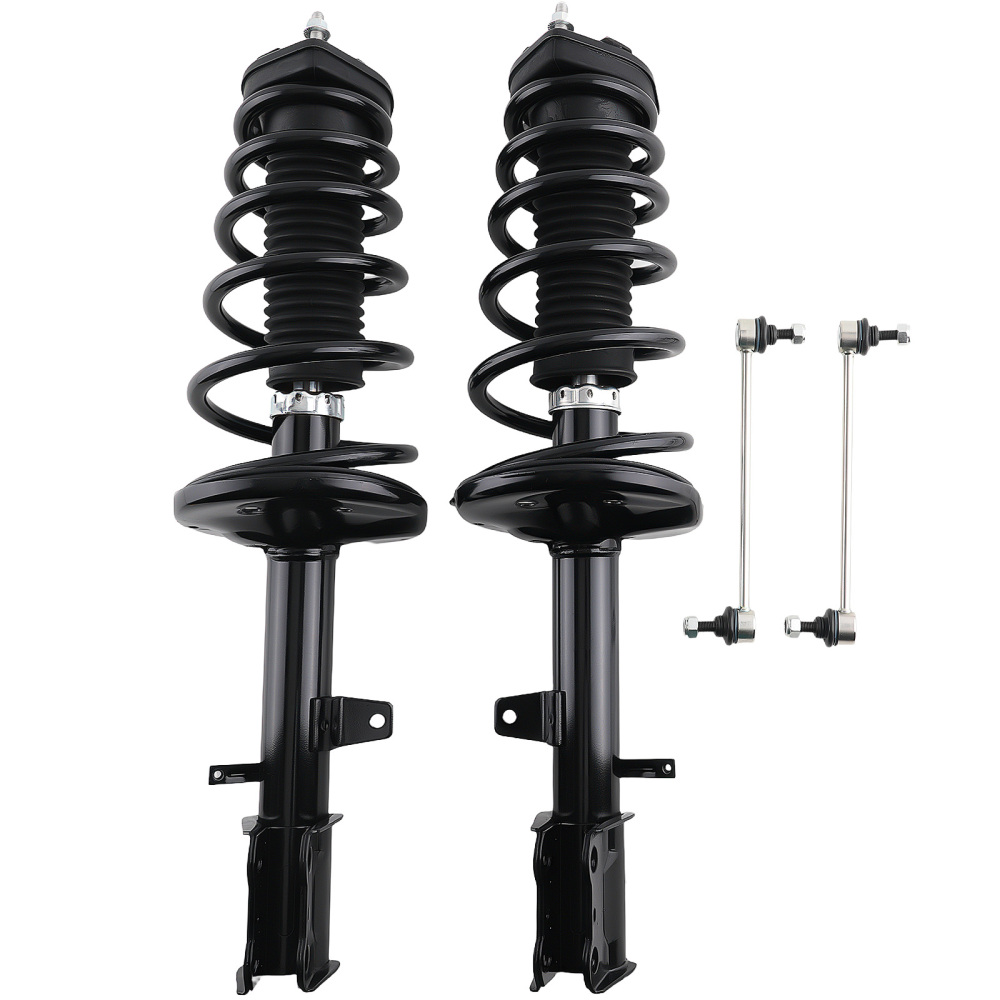 AWD Rear Struts w/Coil Spring Sway Bars Kit for 2009 2010 2011 2012 compatible for Toyota Venza