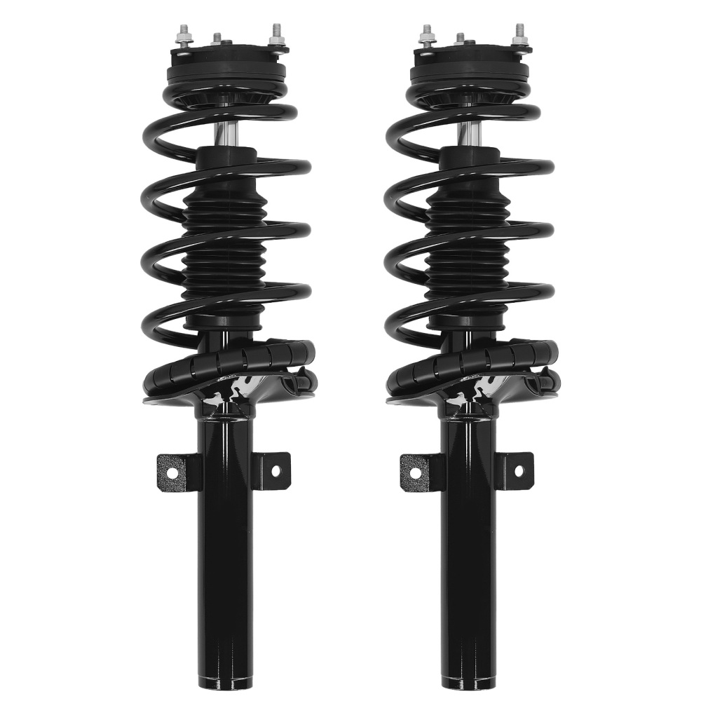 2x Front Left + Right Strut Spring compatible for Ford Transit Connect 2010-2013 2.0L
