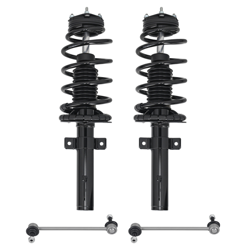 Front Strut Spring Sway Bar End Link Assembly compatible for Ford Transit Connect 2010-2013